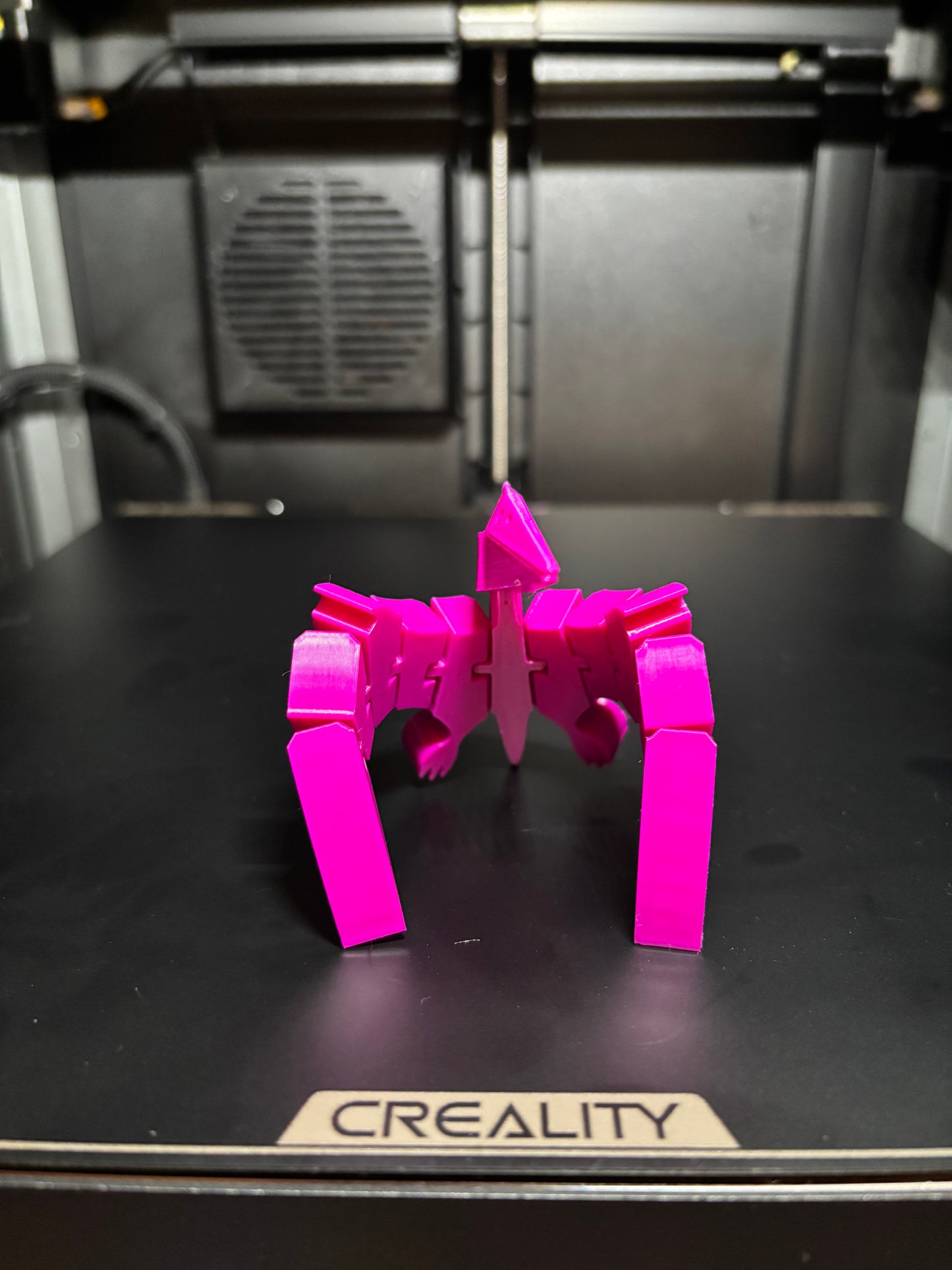 3D-Printed Articulated Pterodactyl Fidget Dinosaur Toy – Flexi Dino
