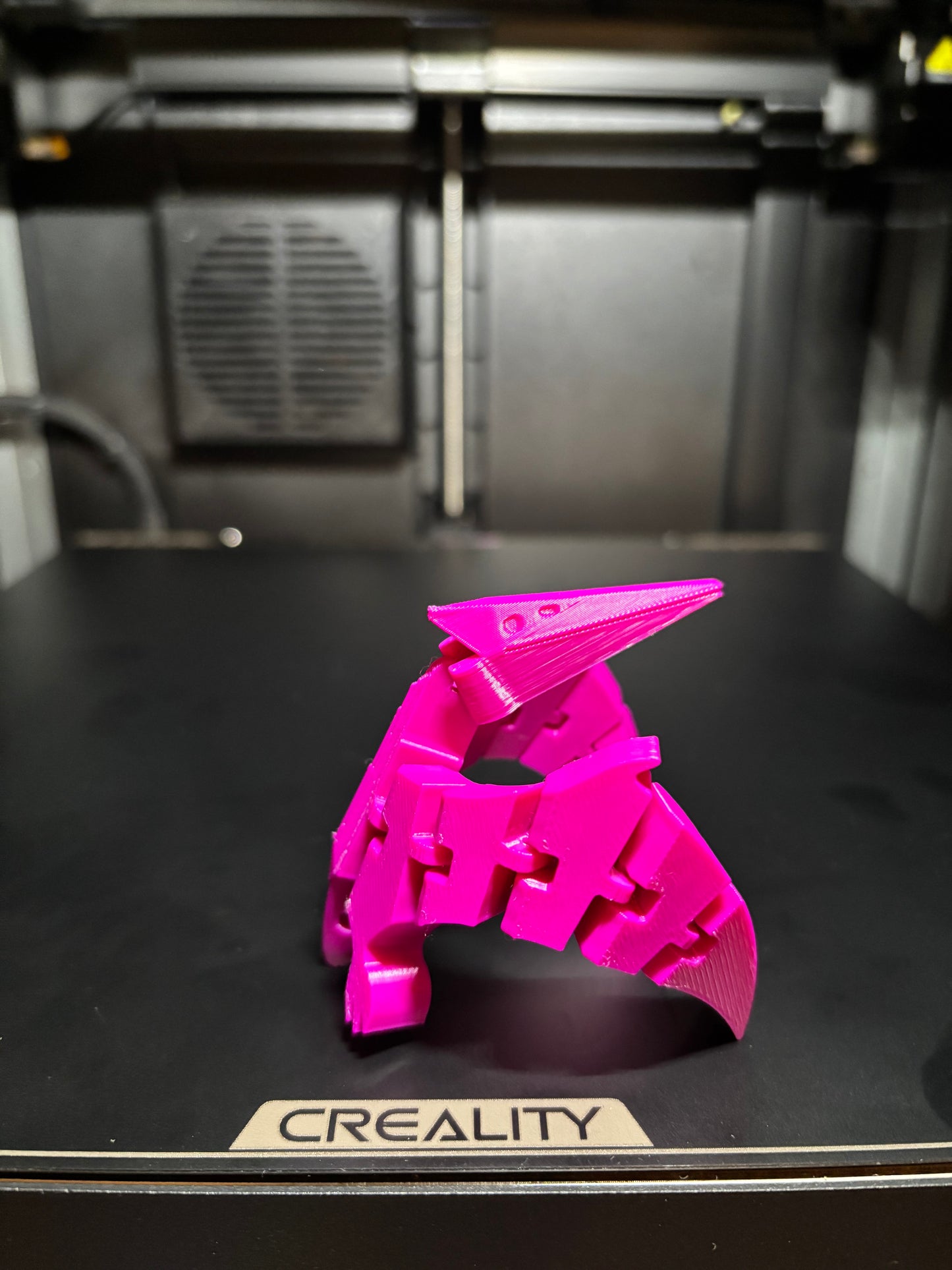 3D-Printed Articulated Pterodactyl Fidget Dinosaur Toy – Flexi Dino