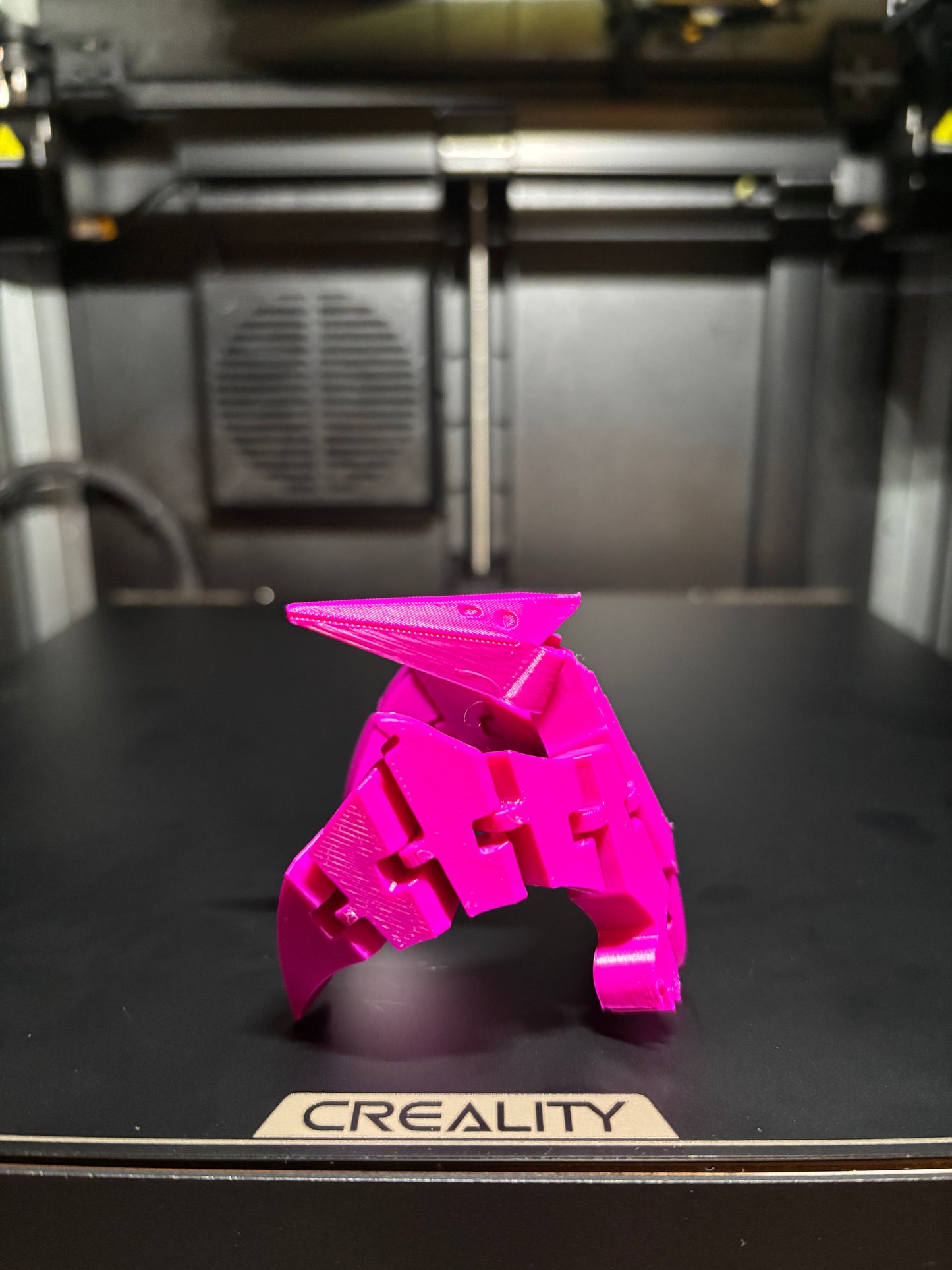 3D-Printed Articulated Pterodactyl Fidget Dinosaur Toy – Flexi Dino
