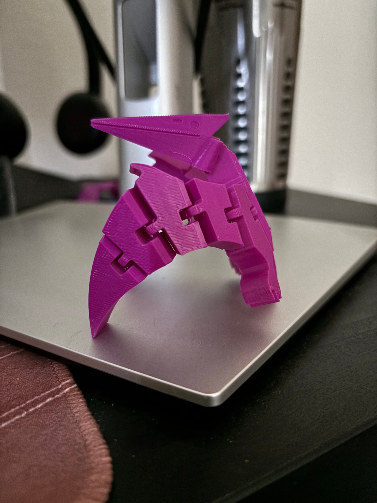 3D-Printed Articulated Pterodactyl Fidget Dinosaur Toy – Flexi Dino