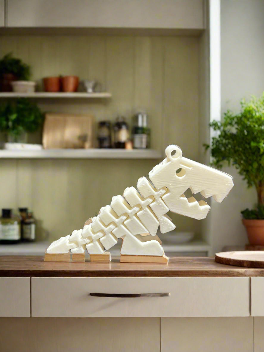 Flexi T-Rex Dinosaur – Articulated 3D Print Toy 🦖