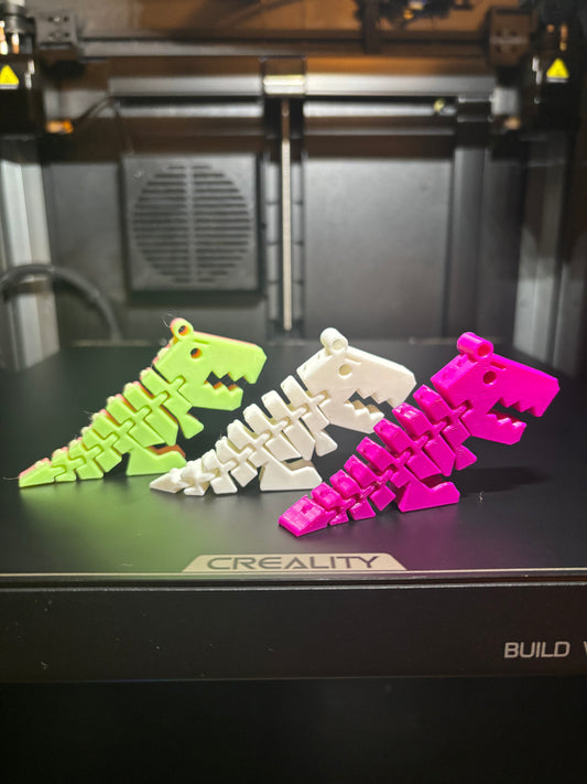 Flexi T-Rex Dinosaur – Articulated 3D Print Toy 🦖