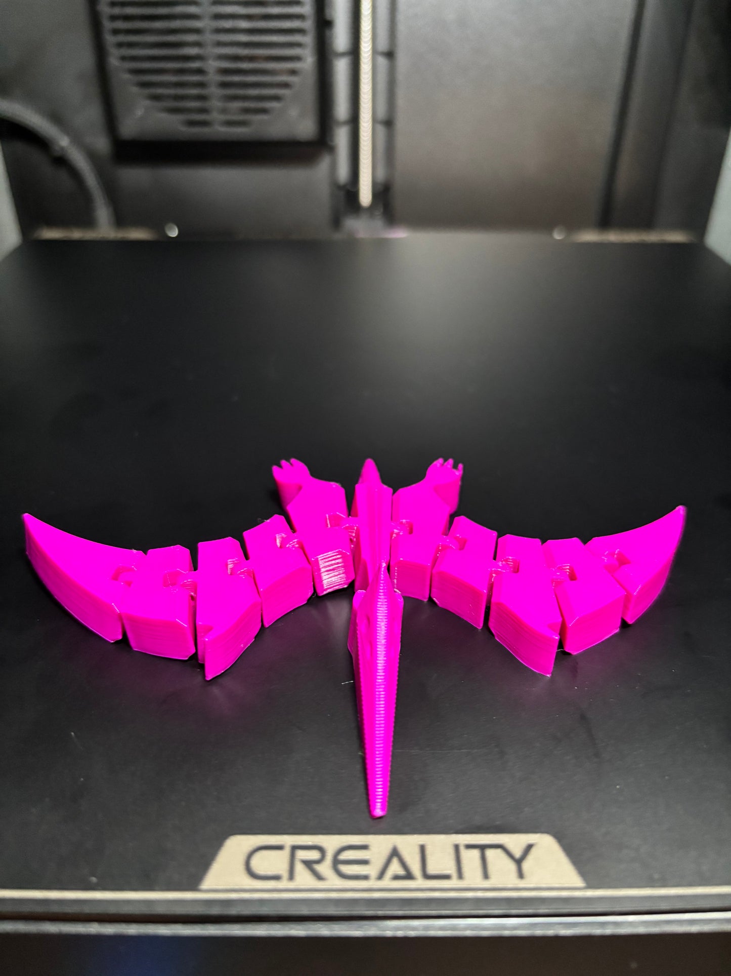 3D-Printed Articulated Pterodactyl Fidget Dinosaur Toy – Flexi Dino