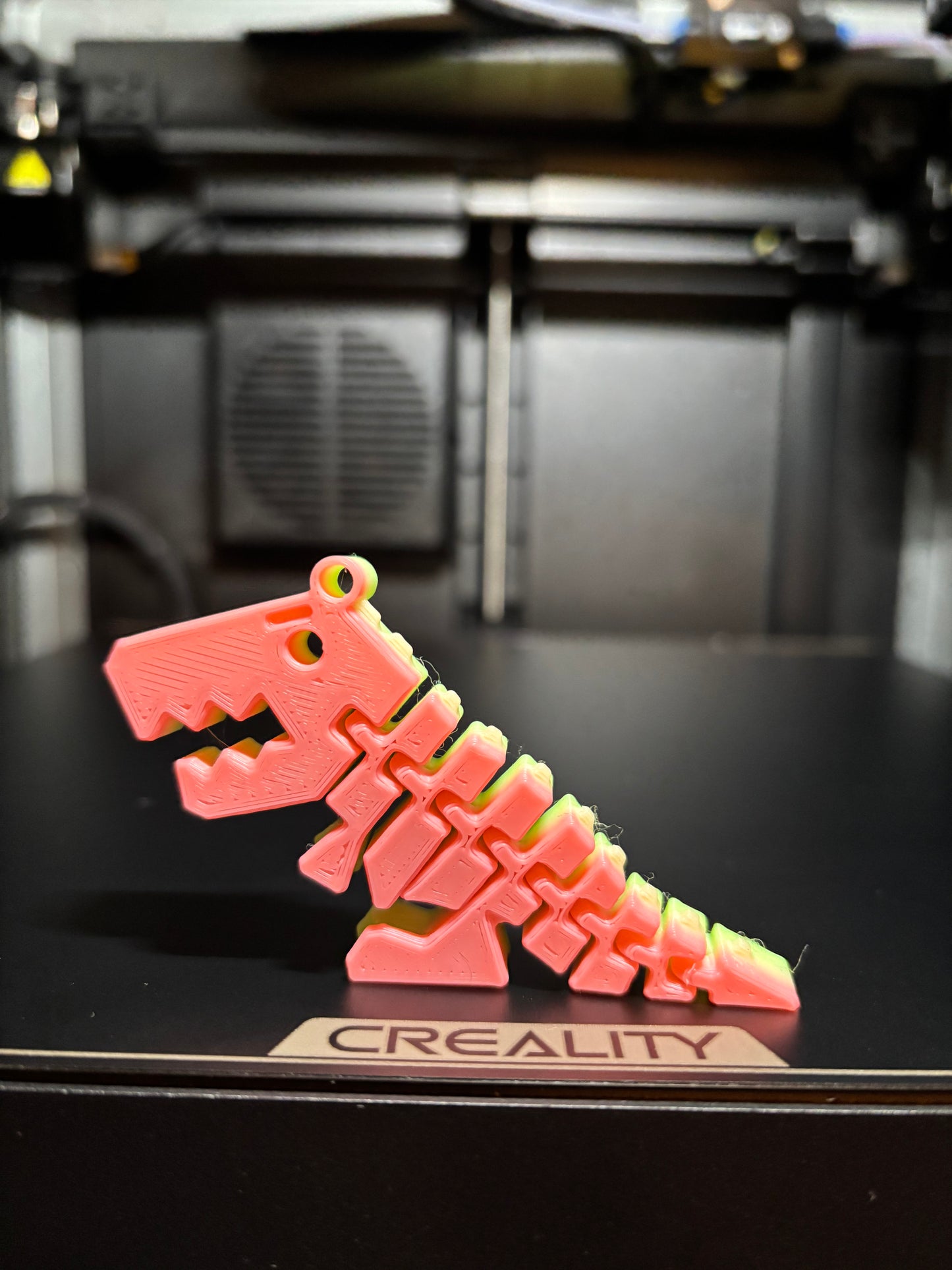 Flexi T-Rex Dinosaur – Articulated 3D Print Toy 🦖