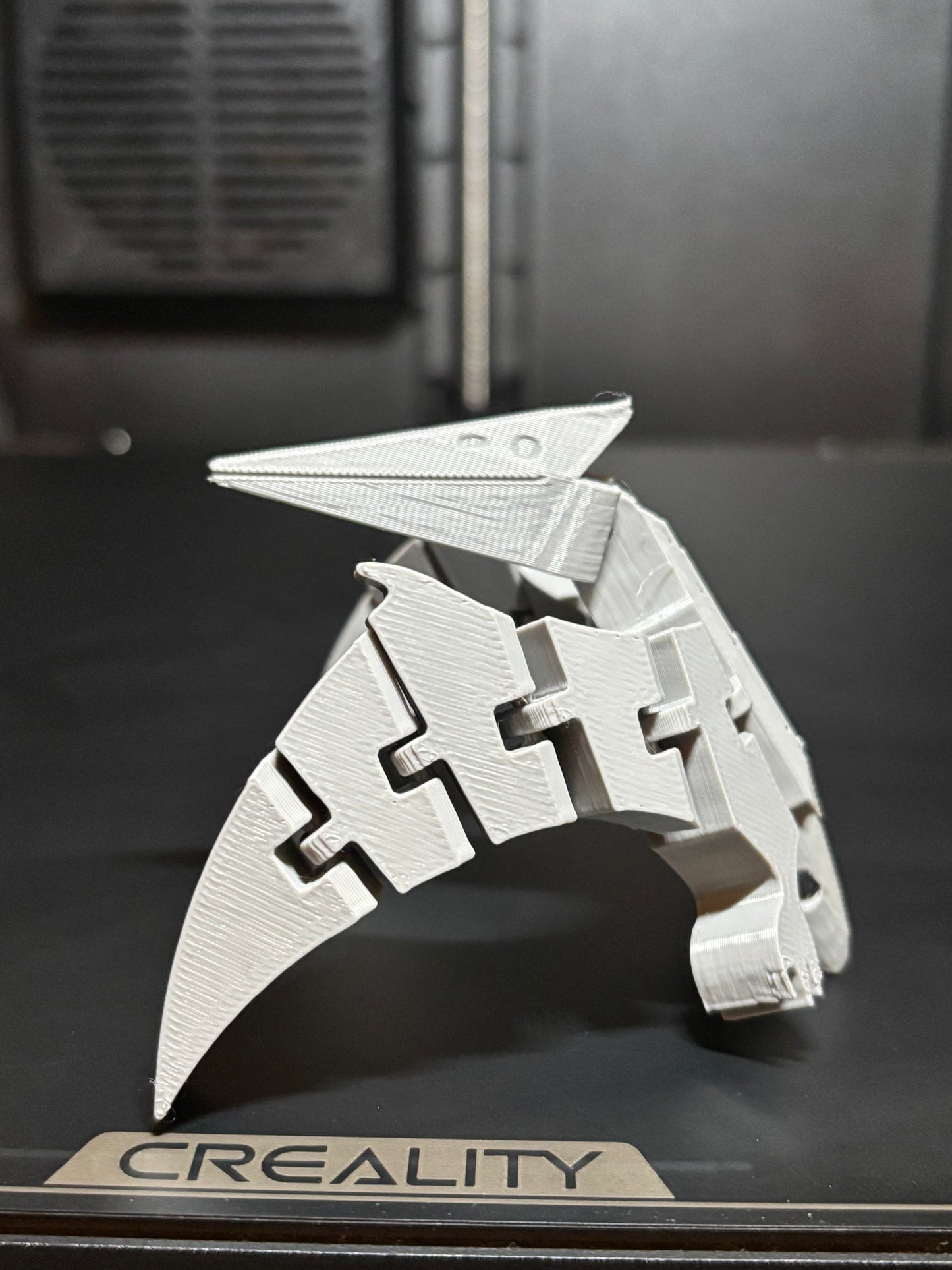 3D-Printed Articulated Pterodactyl Fidget Dinosaur Toy – Flexi Dino