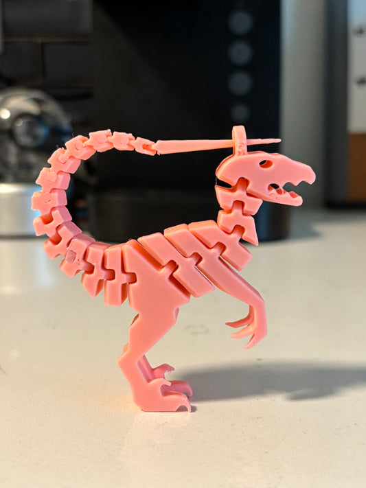 Flexi Raptor – Articulated 3D Printed Dinosaur Toy