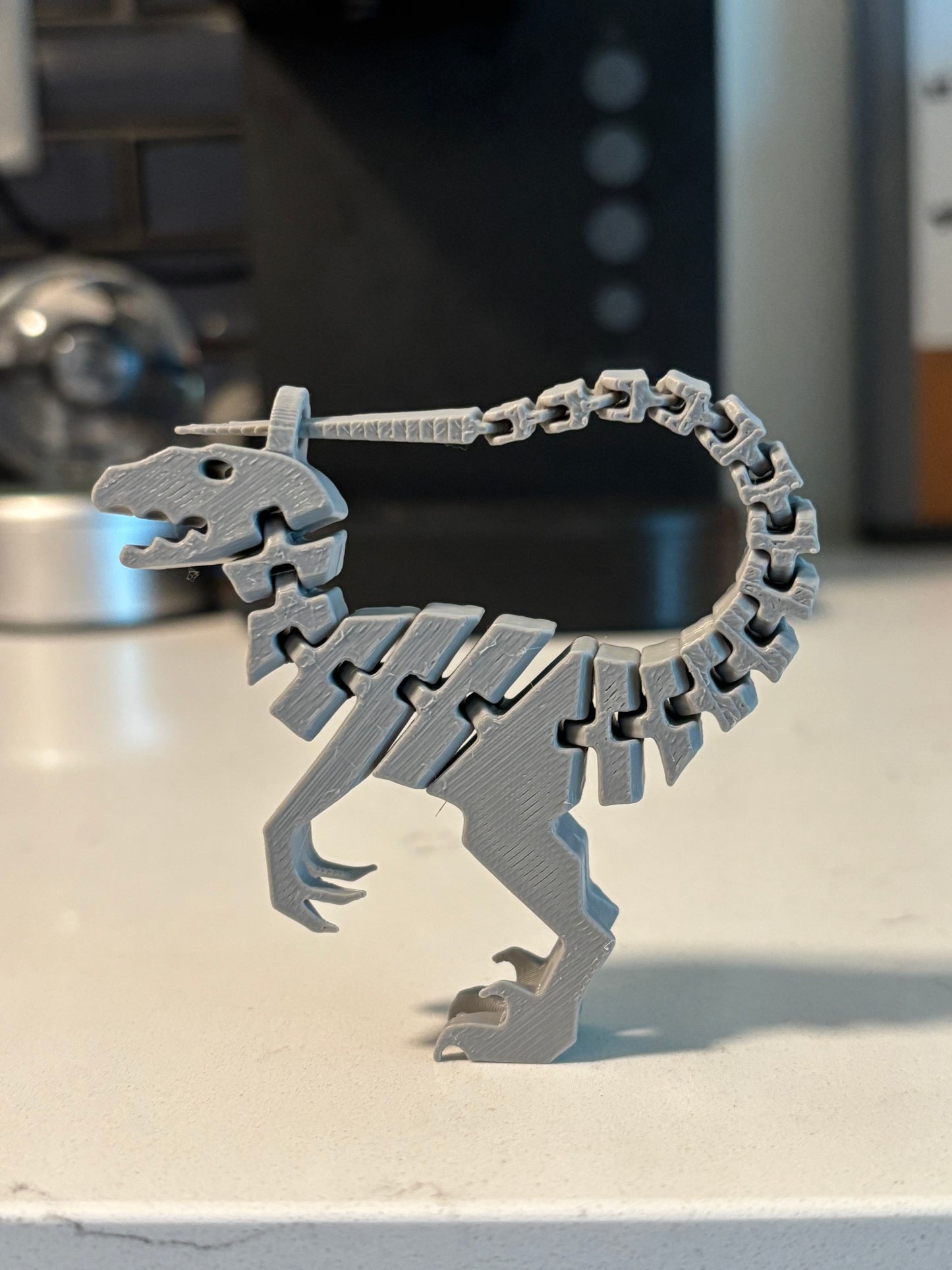 Flexi Raptor – Articulated 3D Printed Dinosaur Toy